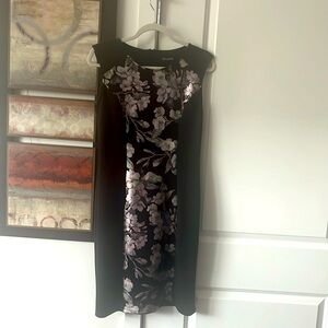 Nina Leonard Cherry Blossom Dress Size 2